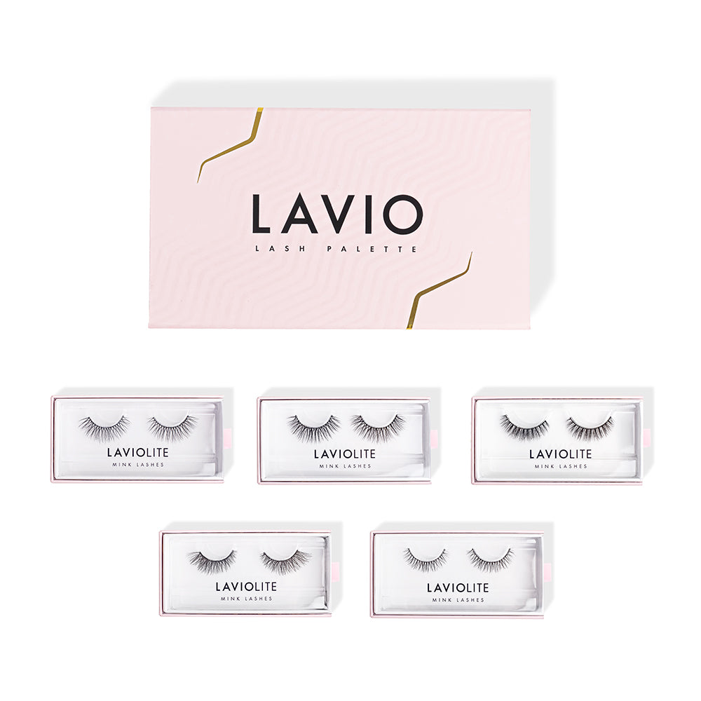 the natural bundle + lash palette